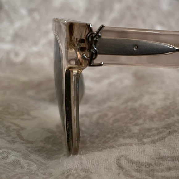 Clear Frame YSL Sunglasses with Original Case - Picture 9 of 15